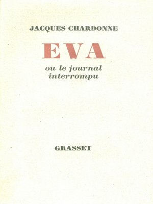 cover image of Eva ou le journal interrompu